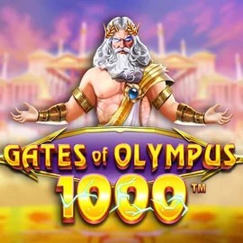 Gates of Olympus 1000 online game logo by Pragmatic Play on cusco-casino.org