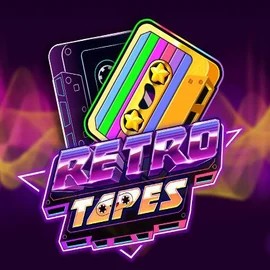 Retro Tapes slot logo by Push Gaming at Cusco Casino